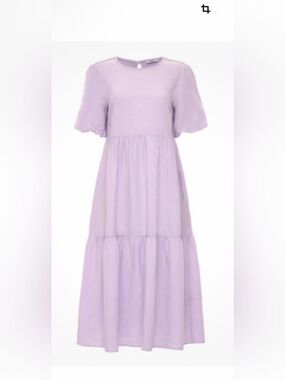 Peserico Lilac Maxi Dress